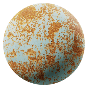 Rust Mixed On Paint 001