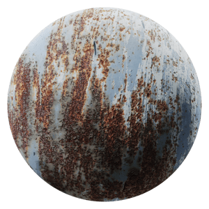 Rust Mixed On Paint 006