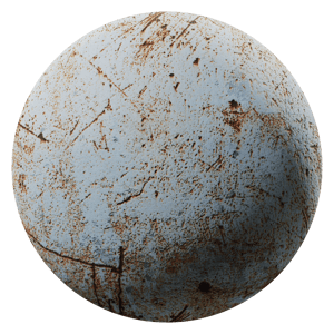 Rust Mixed On Paint 013