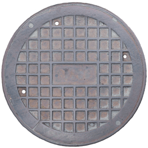 City Street Manhole Cover 004
