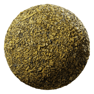 Ground Mulch Yellow 001