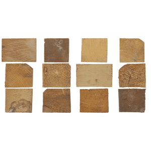 Irregular Wood Ends Texture