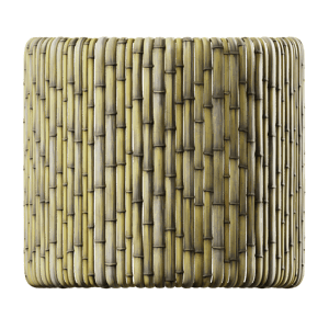 Old Dried Bamboo Wall Texture