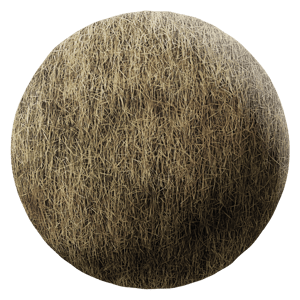 Old Rolled Straw Ground Texture
