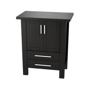 Bathroom Cabinet Model, Black