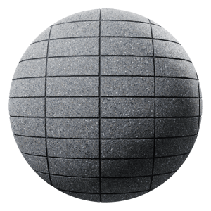 Block Stacked Bond Brick Texture, Grey