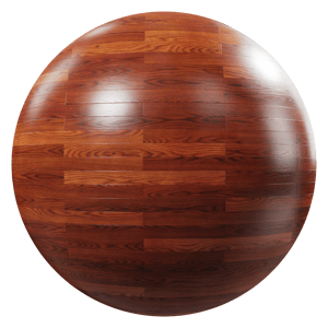 Deep Ginger Brick Bond Pattern Ash Wood Flooring Texture