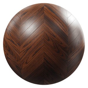 Cognac Chevron Pattern Oak Wood Flooring Texture