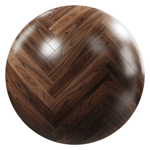 Dark Herringbone Pattern Walnut Wood Flooring Texture