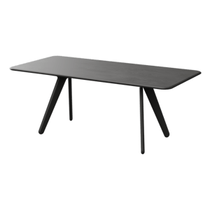 Replica Rounded Table Model, Black