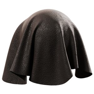 Wild Buffalo Leather Texture, Brown Black