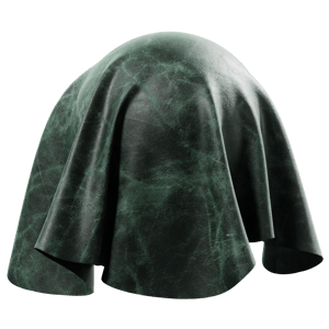 Velvet Vintage Leather Texture, Green