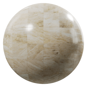 Honed Cappuccino Marble Tile Stacked Texture