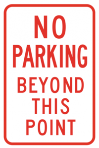 Graphic Design Signs Parking American 010