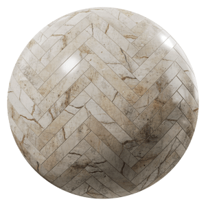 Honed Herringbone Tiles San Pedro Marble Texture