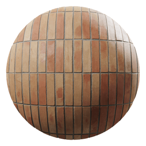 Tiles Terracotta Vertical Stacked Pink 001