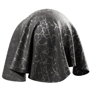 Animal Jacquard Drapery Upholstery Fabric, Black