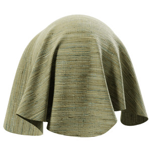 Plain Drapery Fabric, Green