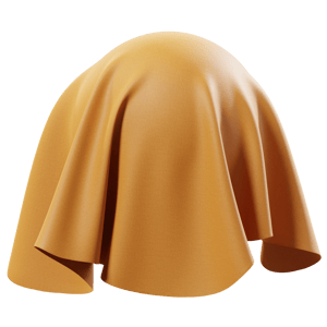Plain Flat Drapery Upholstery Fabric, Orange