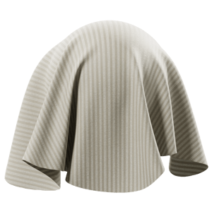 Stripe Jacquard Drapery Fabric, Natural