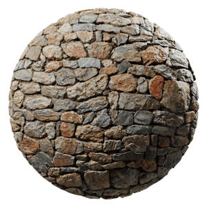 Cobblestone Wall 005