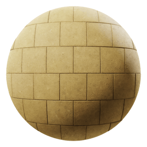 Square Concrete Paving Texture, Offset Tan