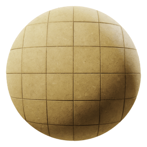 Square Concrete Paving Texture, Tan