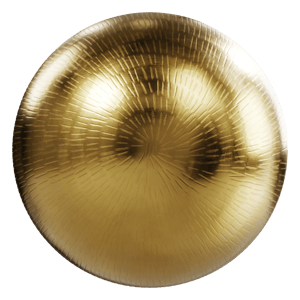 Gold Metal Texture, Hammered Radial