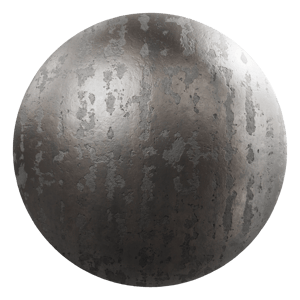 Carbon Steel Metal Texture, Worn