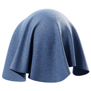 Plain Chenille Upholstery Fabric, Blue