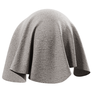 Plain Chenille Fabric, Grey
