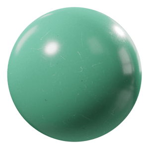 Worn ABS Plastic Texture, Green