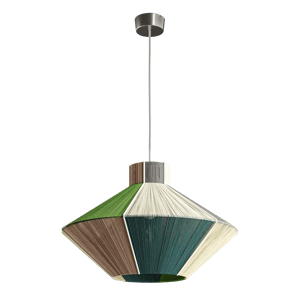 WeraJane Disc Lamp Model, Emerald