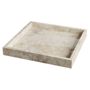 Square Marble Tray Model