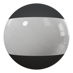 Calacatta Cracks Quartz Texture, White