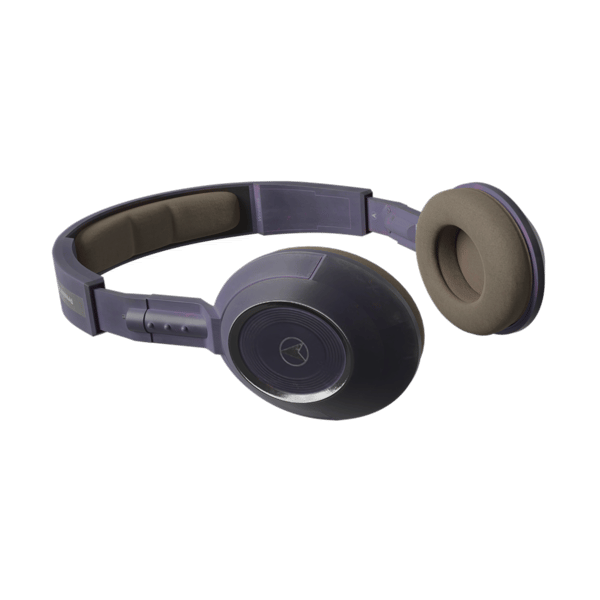 Headphones Model, Navy Blue