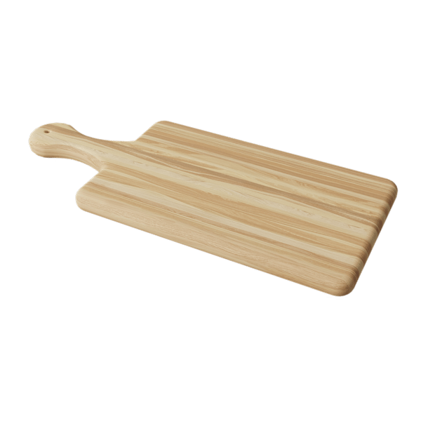 Light Streaked Timber Cutting Board Model