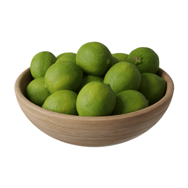 Limes Fruit Bowl Food Model