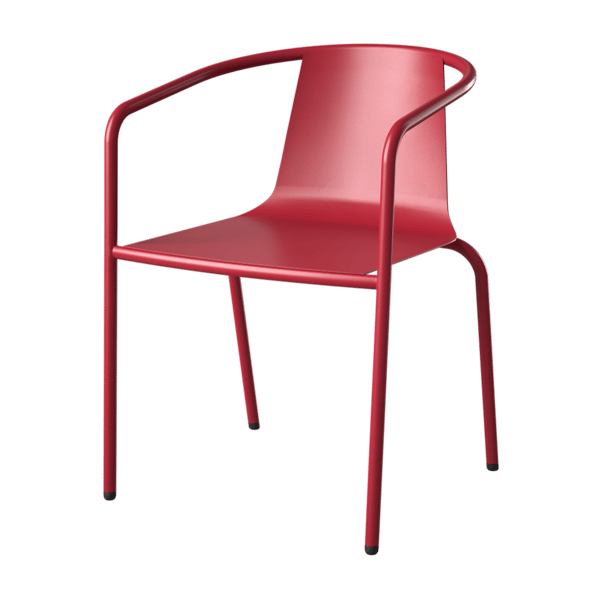 Replica iSiMAR Cafe Armchair Model, Red