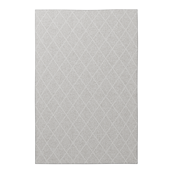 Diamond Designer Rug Model, Ash Grey