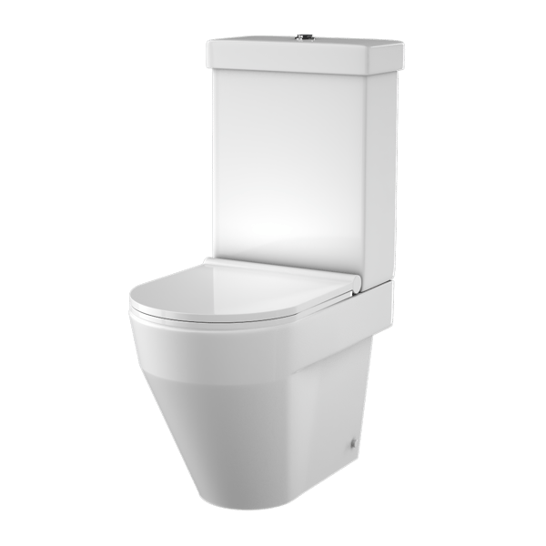 Bathroom Modern Toilet Model, White