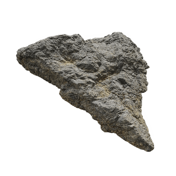 Small Arrowhead Beach Rock Model