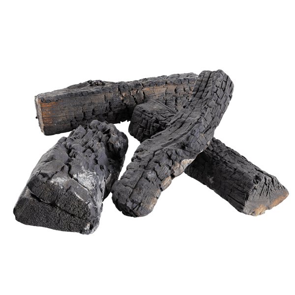 Firewood Split Burnt Collection 001