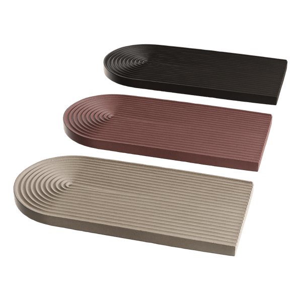 Thin Arch Concrete Serving Board Model
