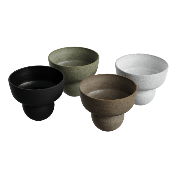 Rustic Ceramic Vase Model, Dark