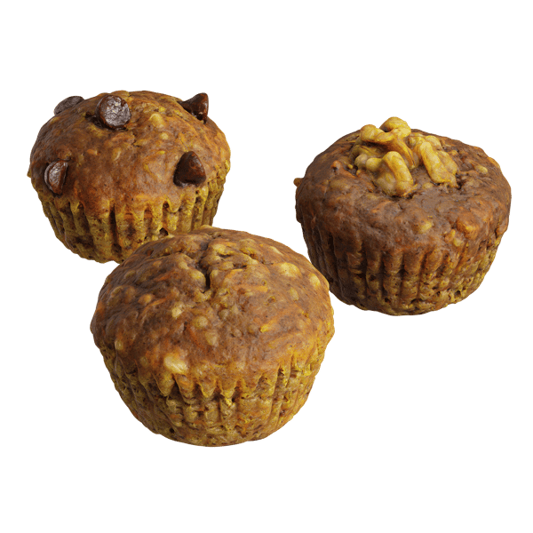 Carrot Cake Muffin Models