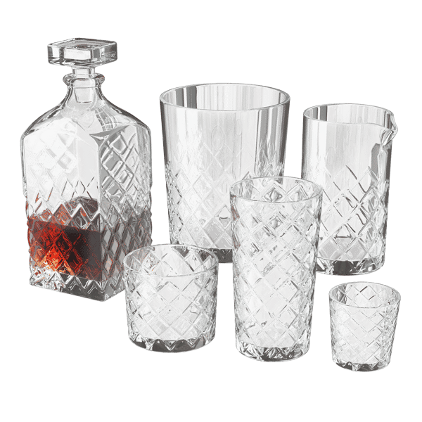 Whiskey Glass Models, Crystal