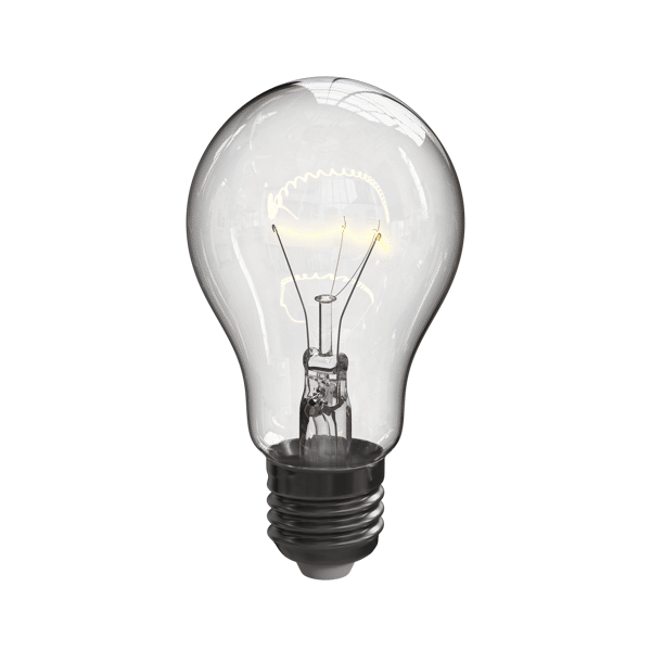 Light Bulb Model, Clear 005