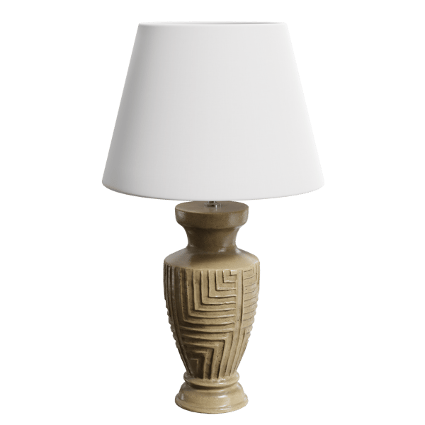Arrius Rome Lamp Model, White Shade Eno Ceramic