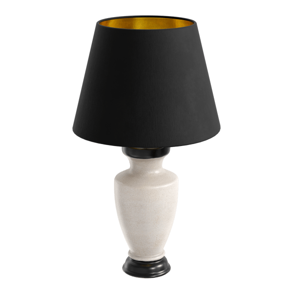 Arrius Calmness Lamp Model, Black Shade Eno Ceramic